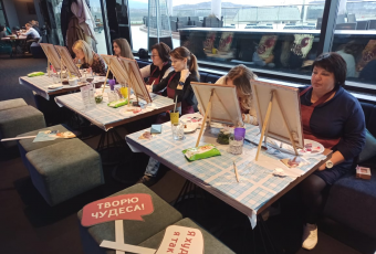 Арт-вечеринка "Гранаты с золотом"