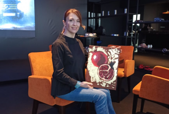 Арт-вечеринка "Гранаты с золотом"