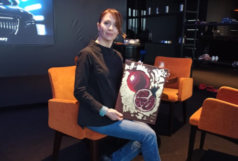 Арт-вечеринка "Гранаты с золотом"