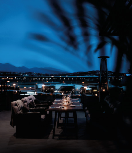 Панорамный вид улучшает аппетит!