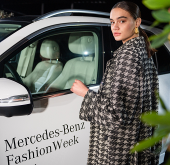 Закрытый показ дизайнера Ansel в рамках осеннего сезона Mercedes-Benz Fashion Week Russia