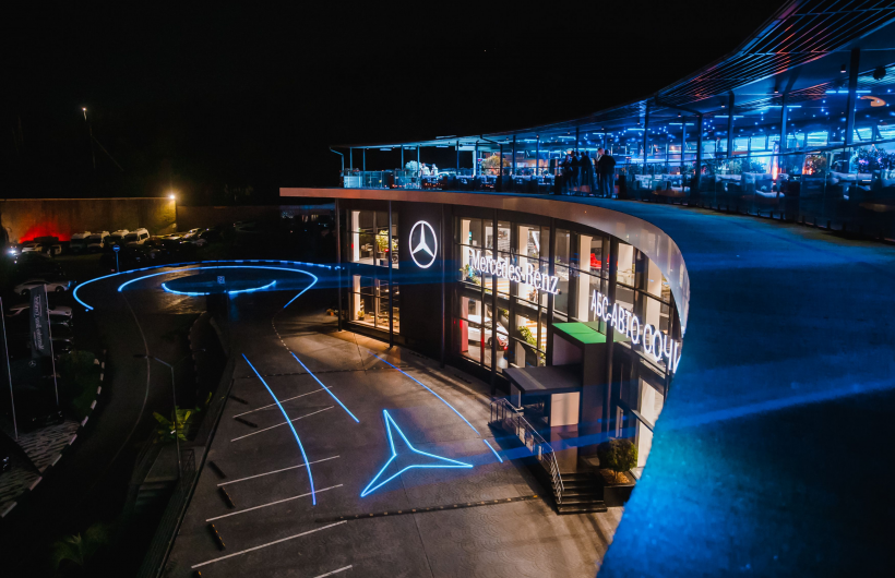 Ресторан в стиле Mercedes-Benz